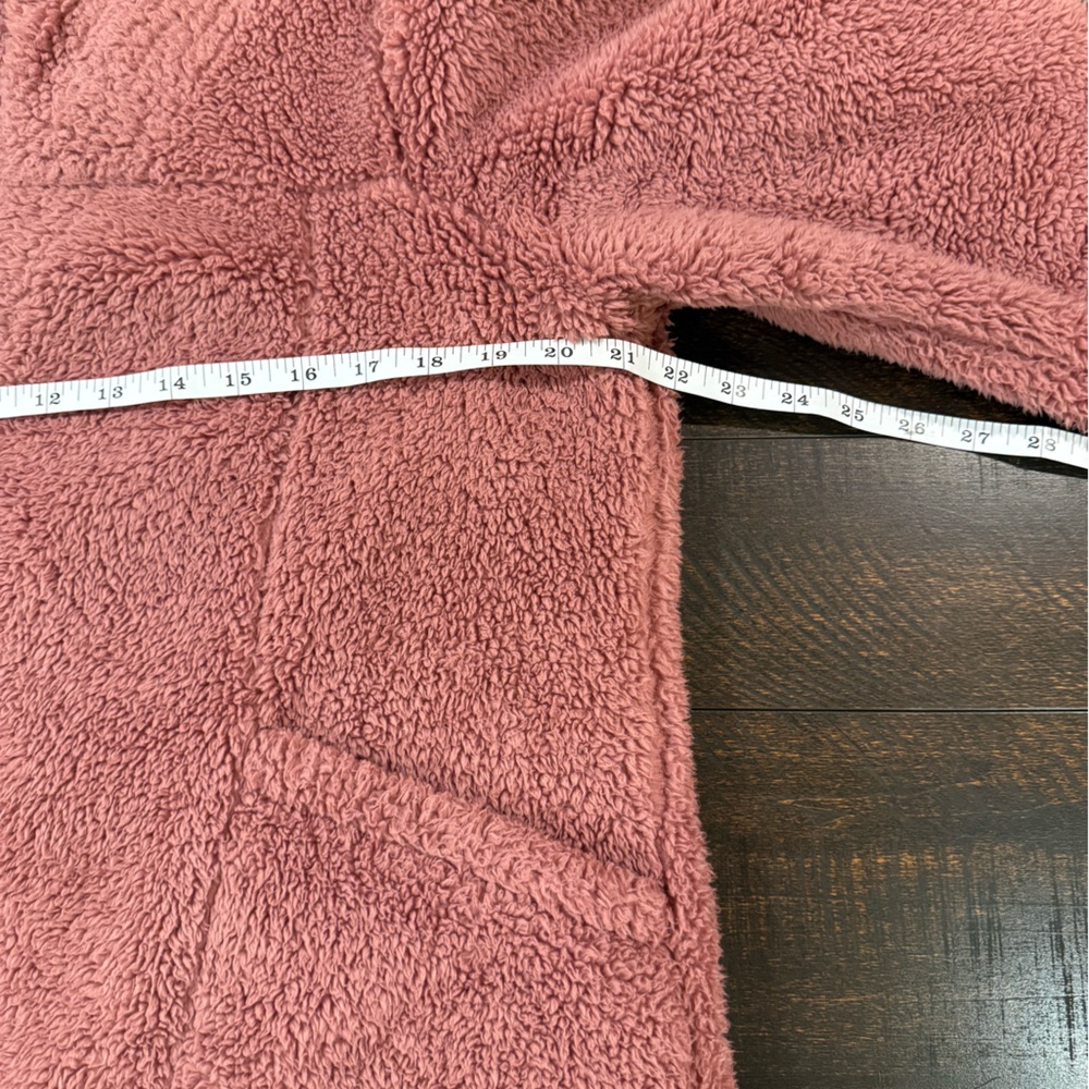 Free Country Sierra Butter Pile II Jacket L Pink Sherpa Fleece Full Zip Cozy - Picture 7 of 11